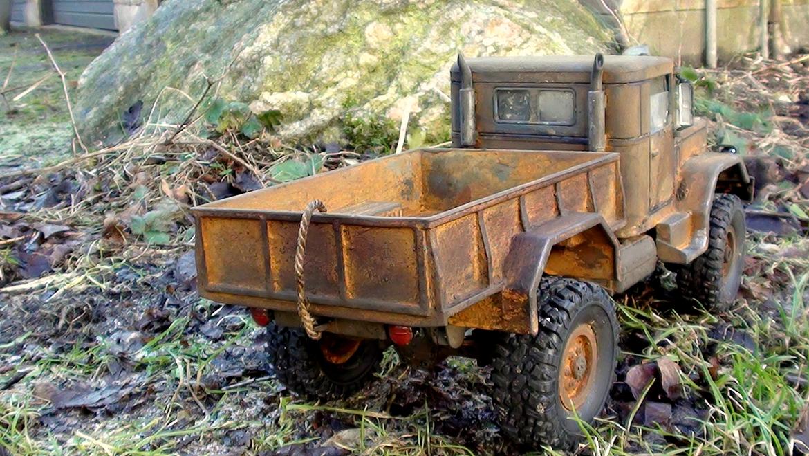 Bil WPL B-1 1/16th Scale 4WD Military RC Truck billede 10