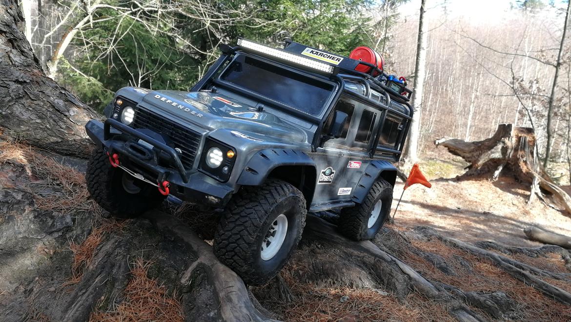 Off-Roader Traxxas TRX-4 Landrover billede 2