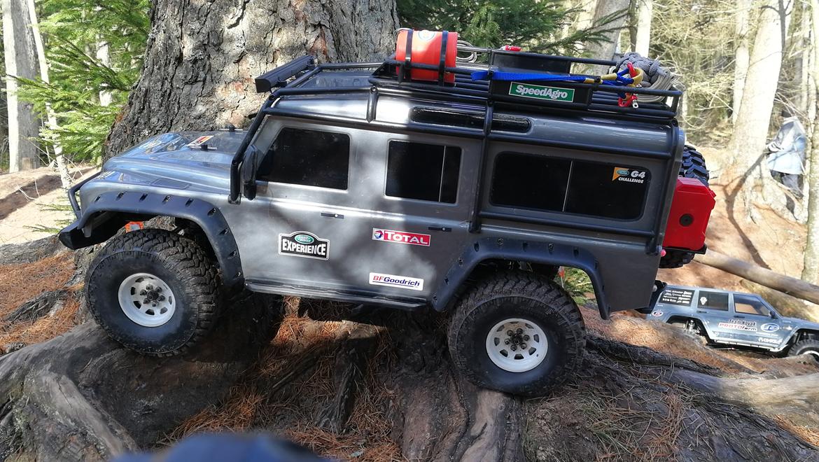 Off-Roader Traxxas TRX-4 Landrover billede 4