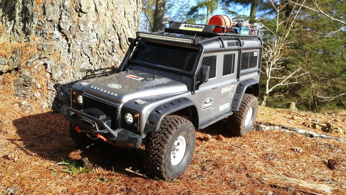 Off-Roader Traxxas TRX-4 Landrover billede 6