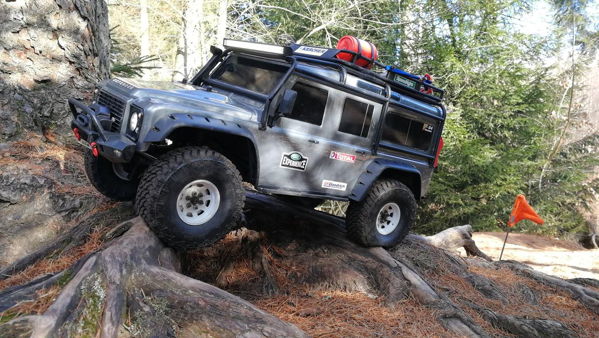 Off-Roader Traxxas TRX-4 Landrover billede 3
