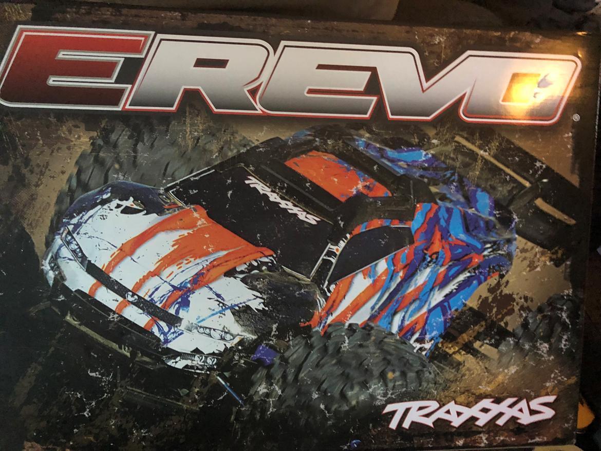 Bil Traxxas E-revo vxl 2.0  billede 3