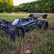 Bil Traxxas Slash 4x4 LCG Ultimate aka Kermit