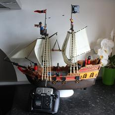 Båd Playmobil Sørøver piratskib