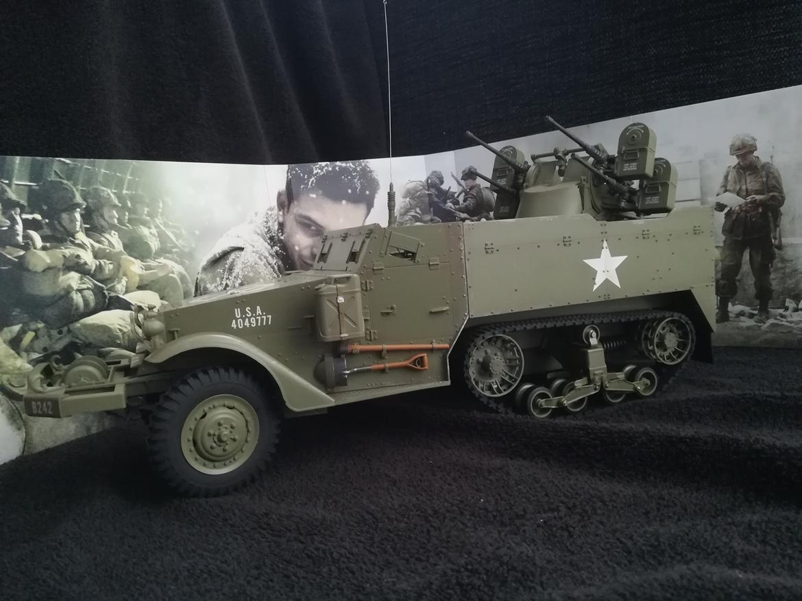 Militær Torro M16 Halftrack (Solgt)  billede 1