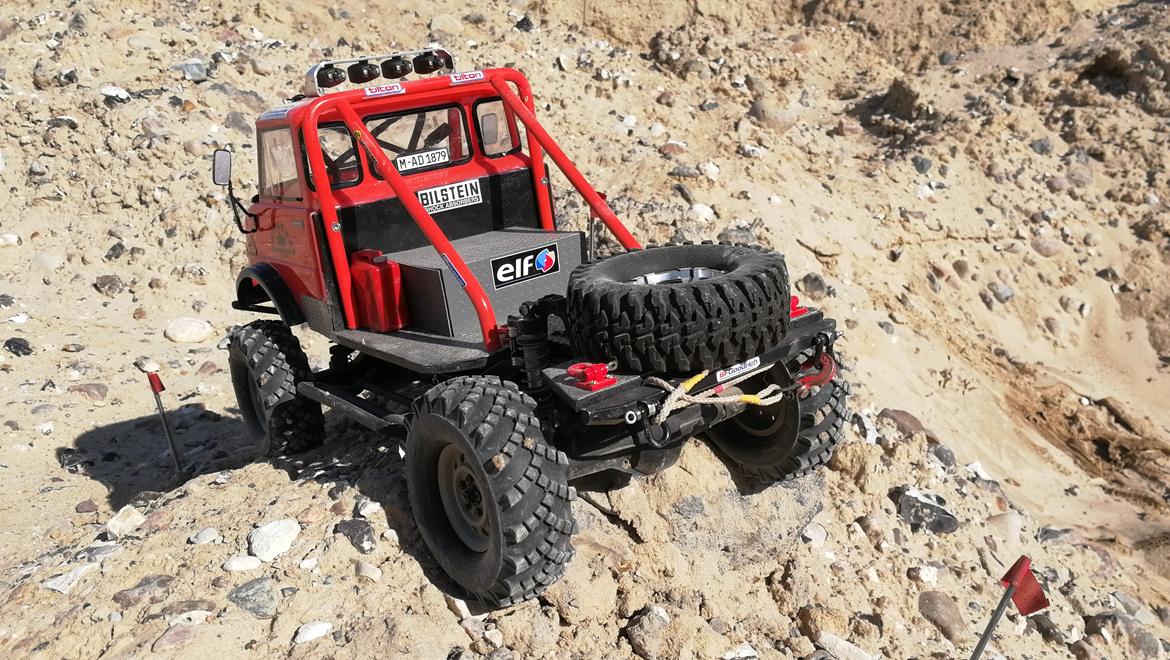 Off-Roader Axial SCX-10 "Unimog 406" billede 5