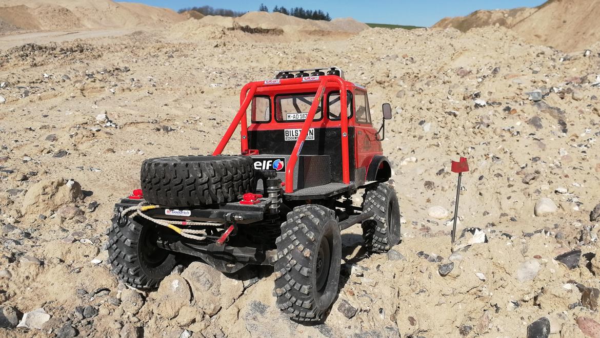 Off-Roader Axial SCX-10 "Unimog 406" billede 6