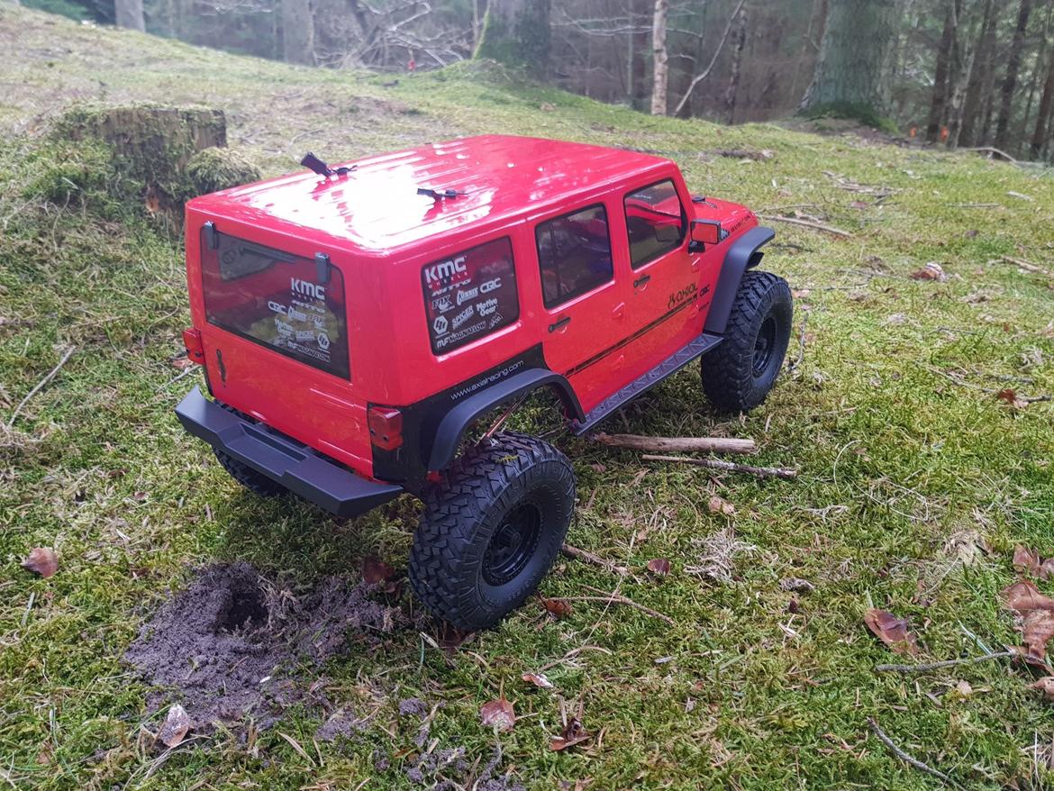 Bil SCX10 II 2017 Jeep Wrangler Unlimited CRC  billede 10