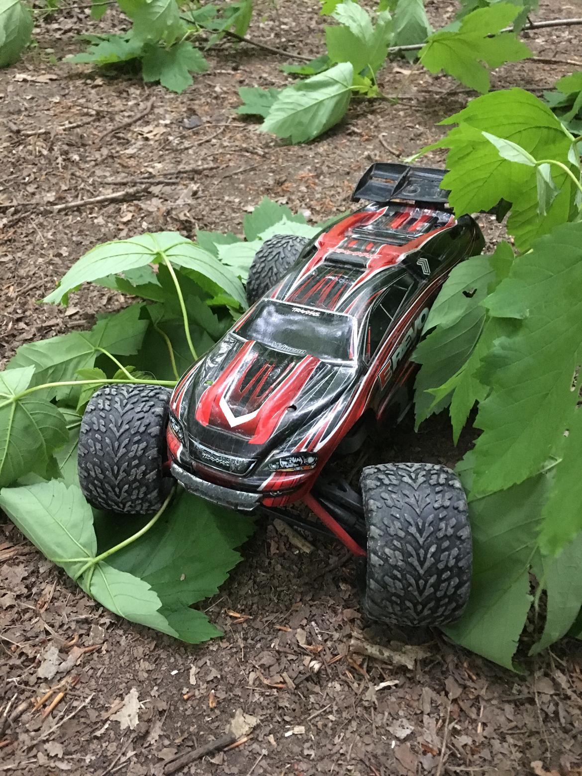 Bil Traxxas e-revo 1/16 vxl  billede 2