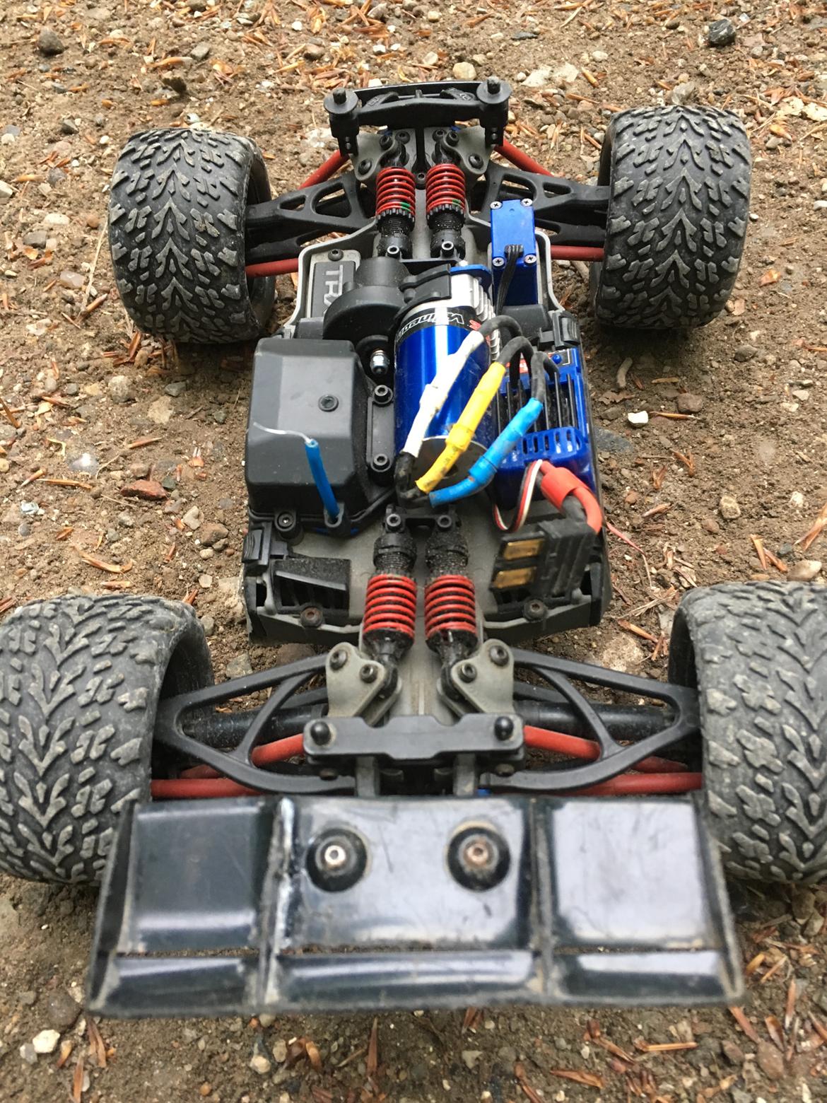 Bil Traxxas e-revo 1/16 vxl  billede 10