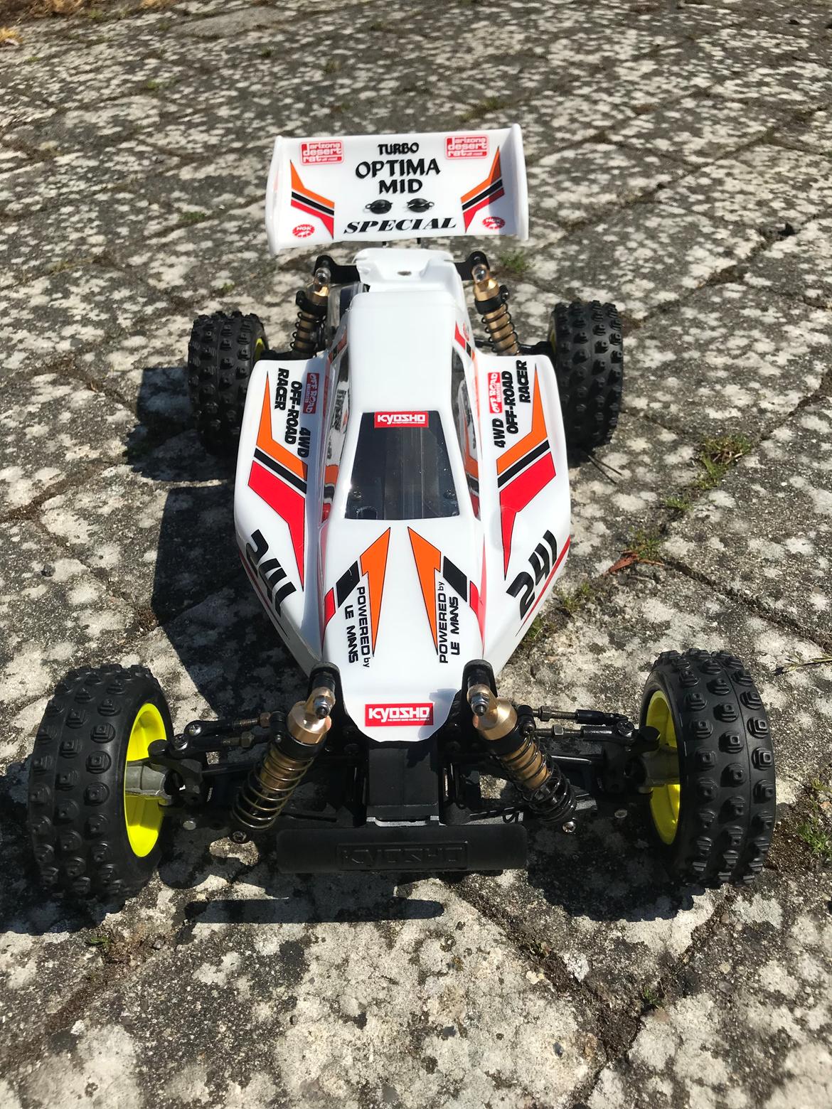 Buggy Kyosho Turbo Optima Mid Special billede 5