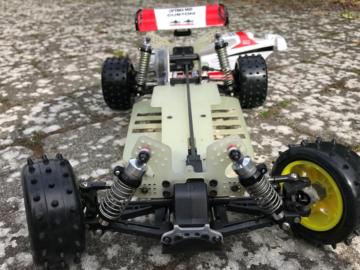 Buggy Kyosho Turbo Optima Mid Custom billede 9