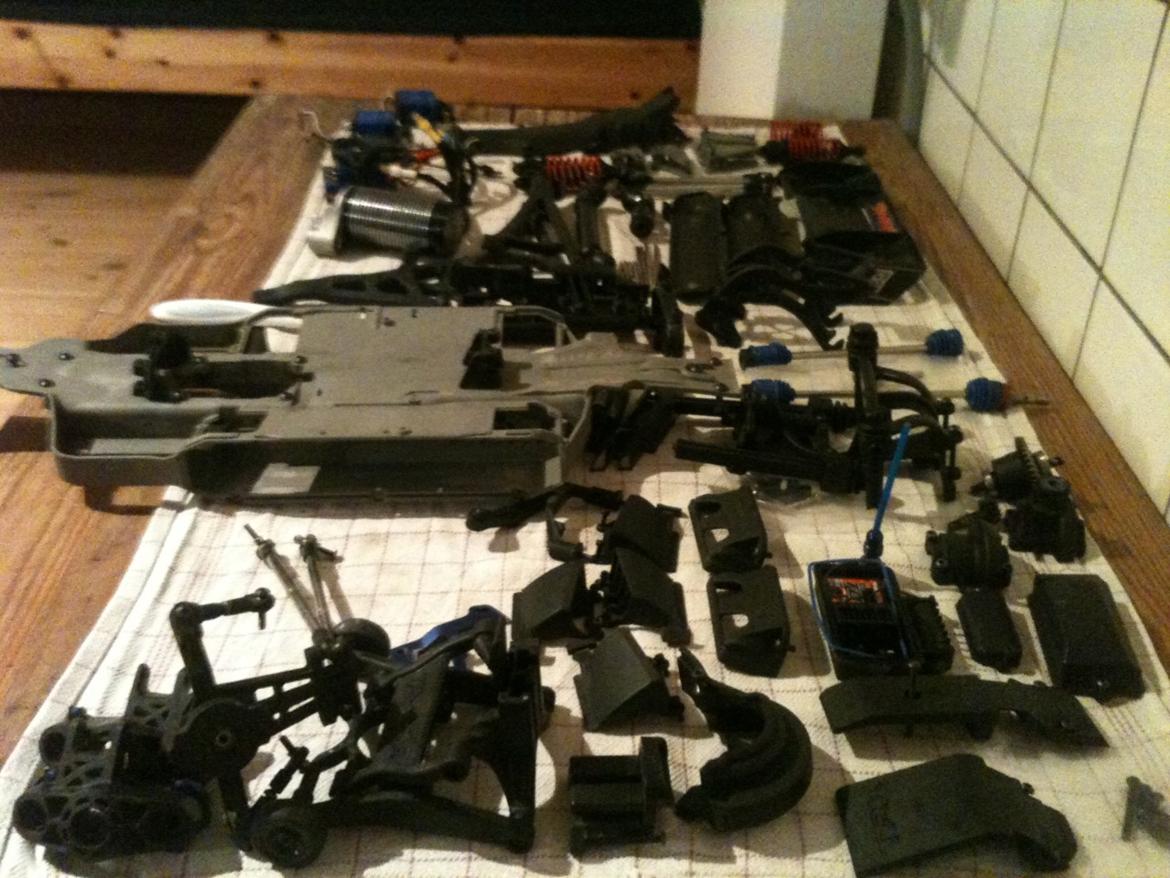 Bil Totalt Genemført E-revo Brushless billede 3