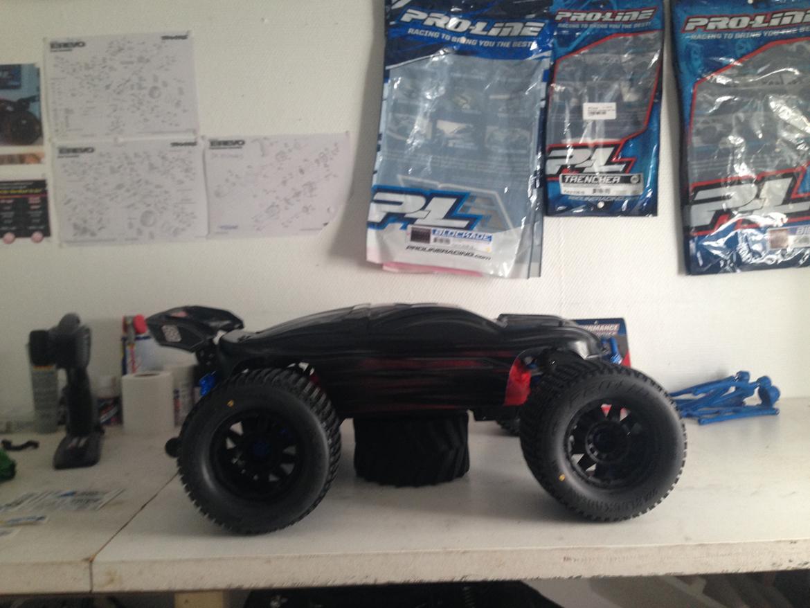 Bil Totalt Genemført E-revo Brushless billede 6