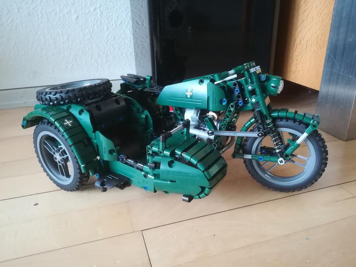 Motorcykel CADA WW2 motorcykel (Solgt)  billede 2