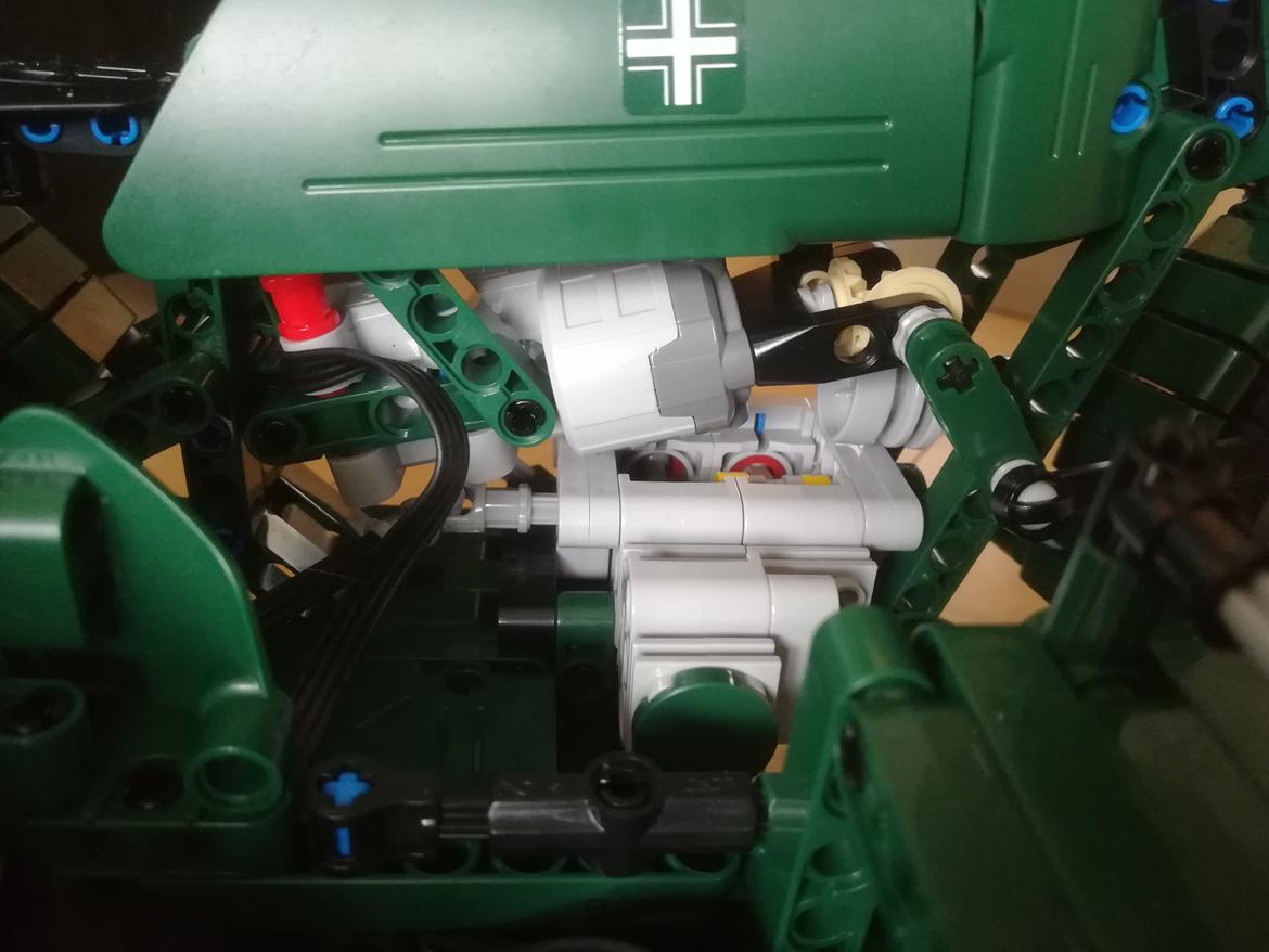 Motorcykel CADA WW2 motorcykel (Solgt)  billede 3