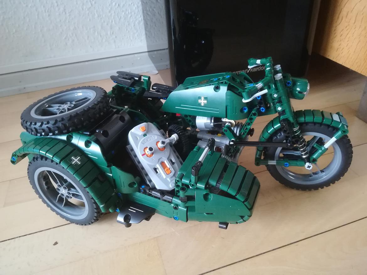 Motorcykel CADA WW2 motorcykel (Solgt)  billede 10