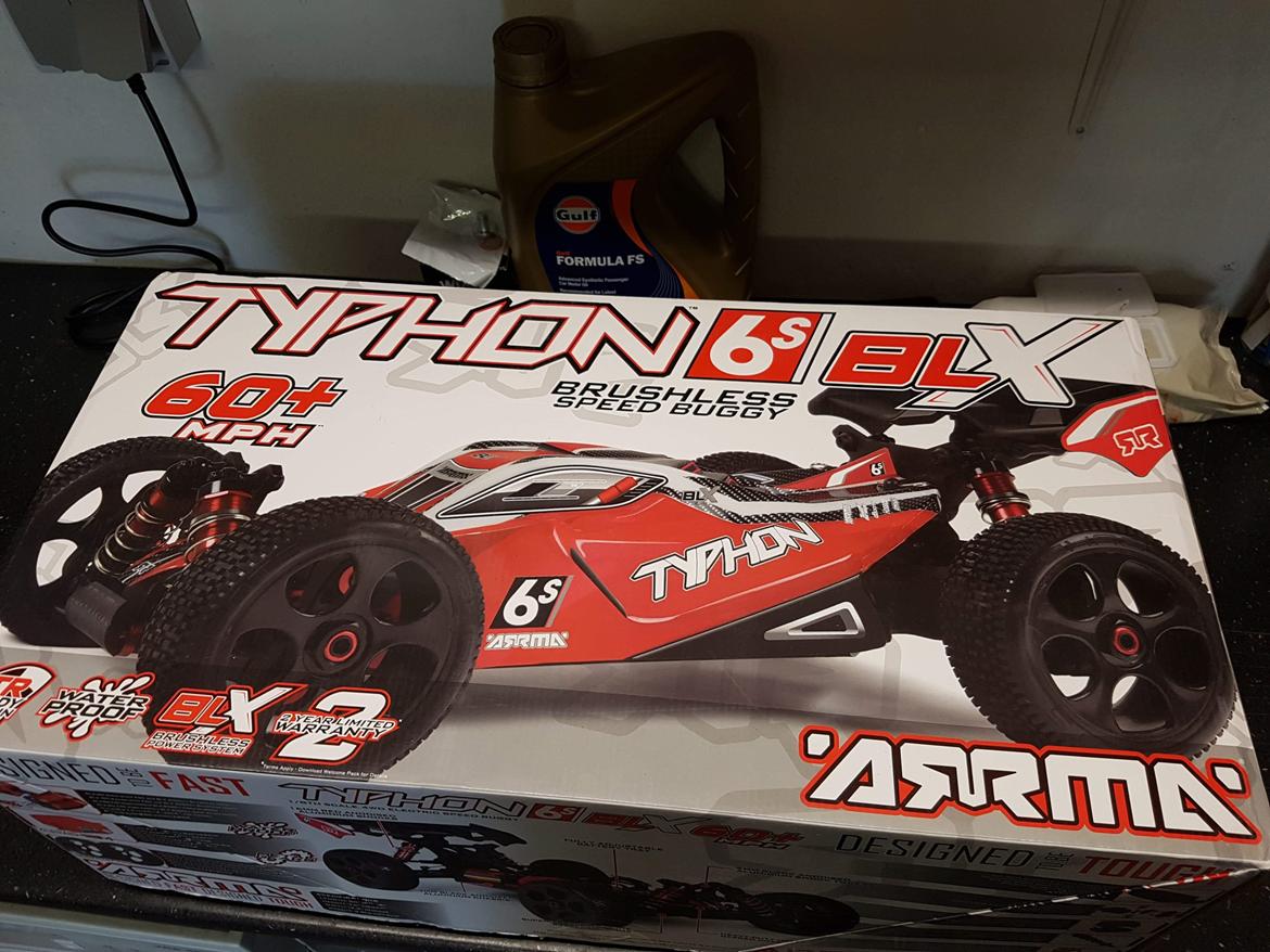 Buggy Arrma Typhon 6s BLX billede 8