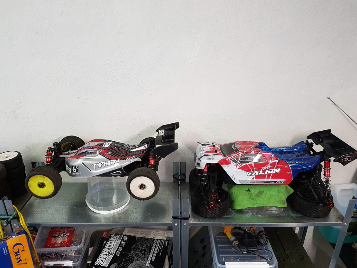 Buggy Arrma Typhon 6s BLX billede 10