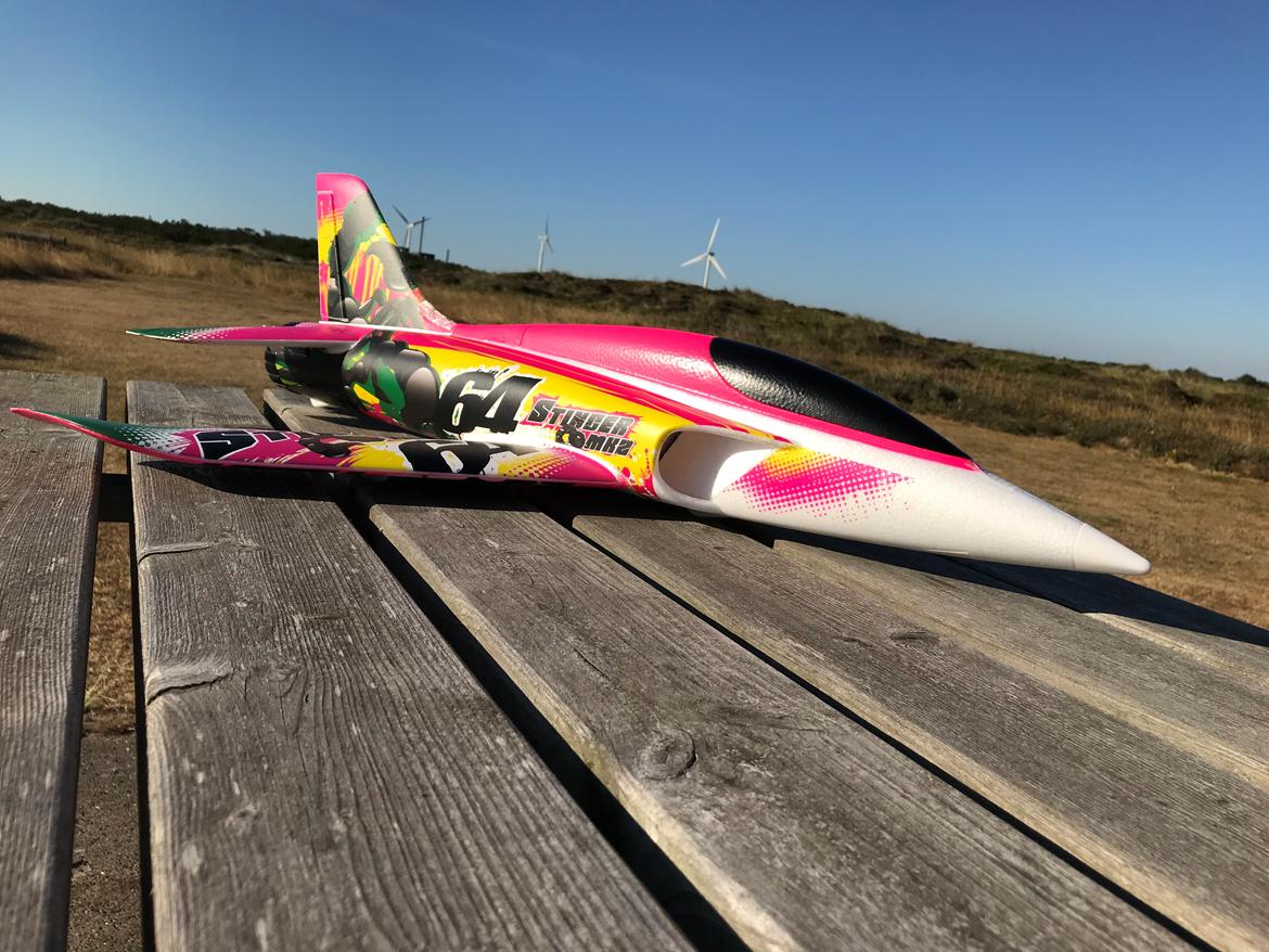 Fly Stinger 64 MK2 4S EDF Sport Jet  - Klar til speed billede 3