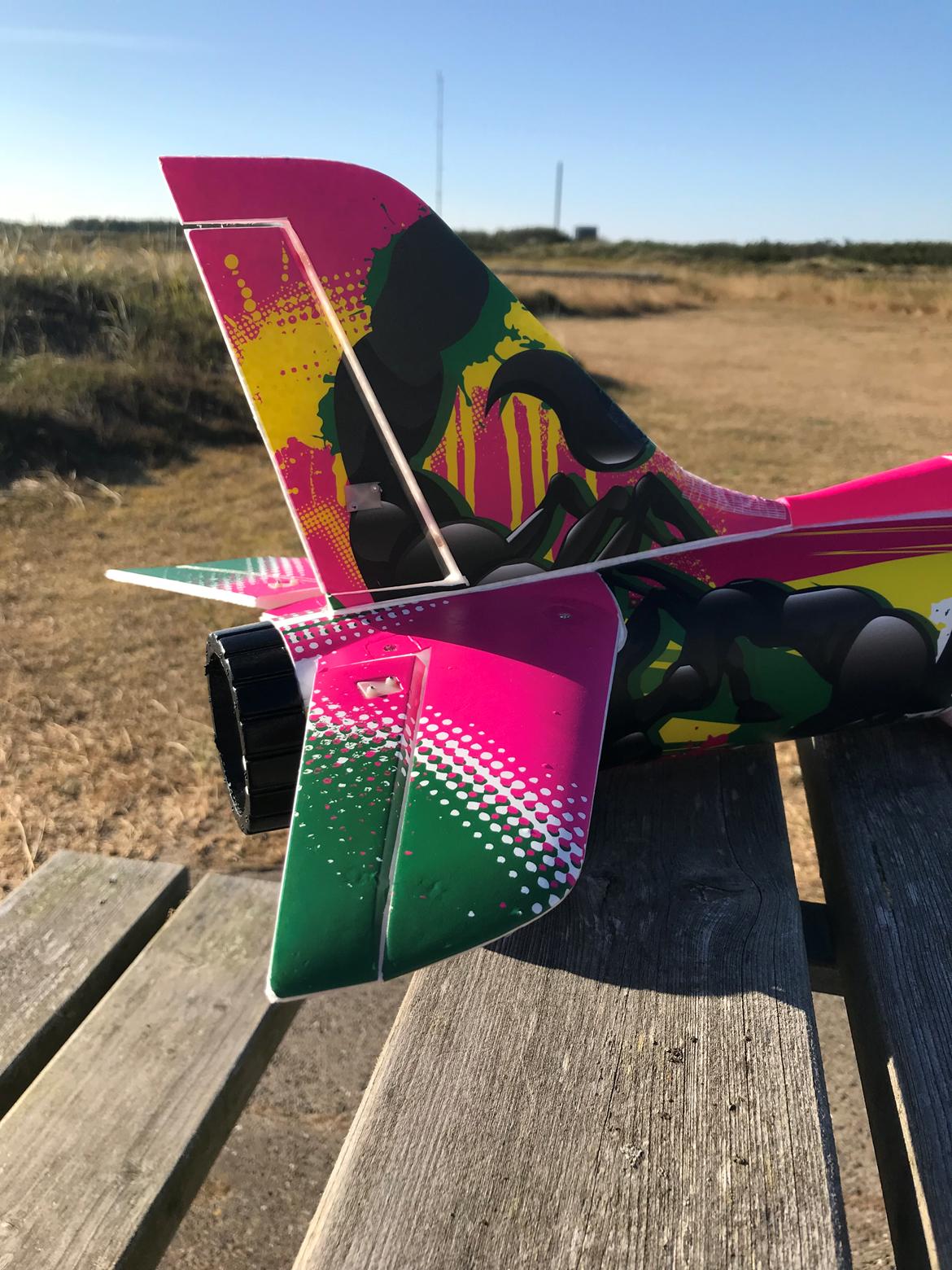 Fly Stinger 64 MK2 4S EDF Sport Jet  - Højderor måtte trimmes lidt på første tur, nok også pga der var 0 m/s vind billede 14