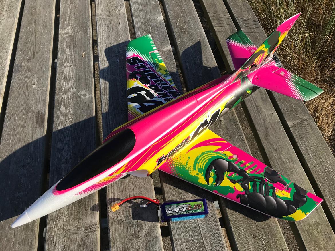 Fly Stinger 64 MK2 4S EDF Sport Jet  - Klar til første tur billede 4