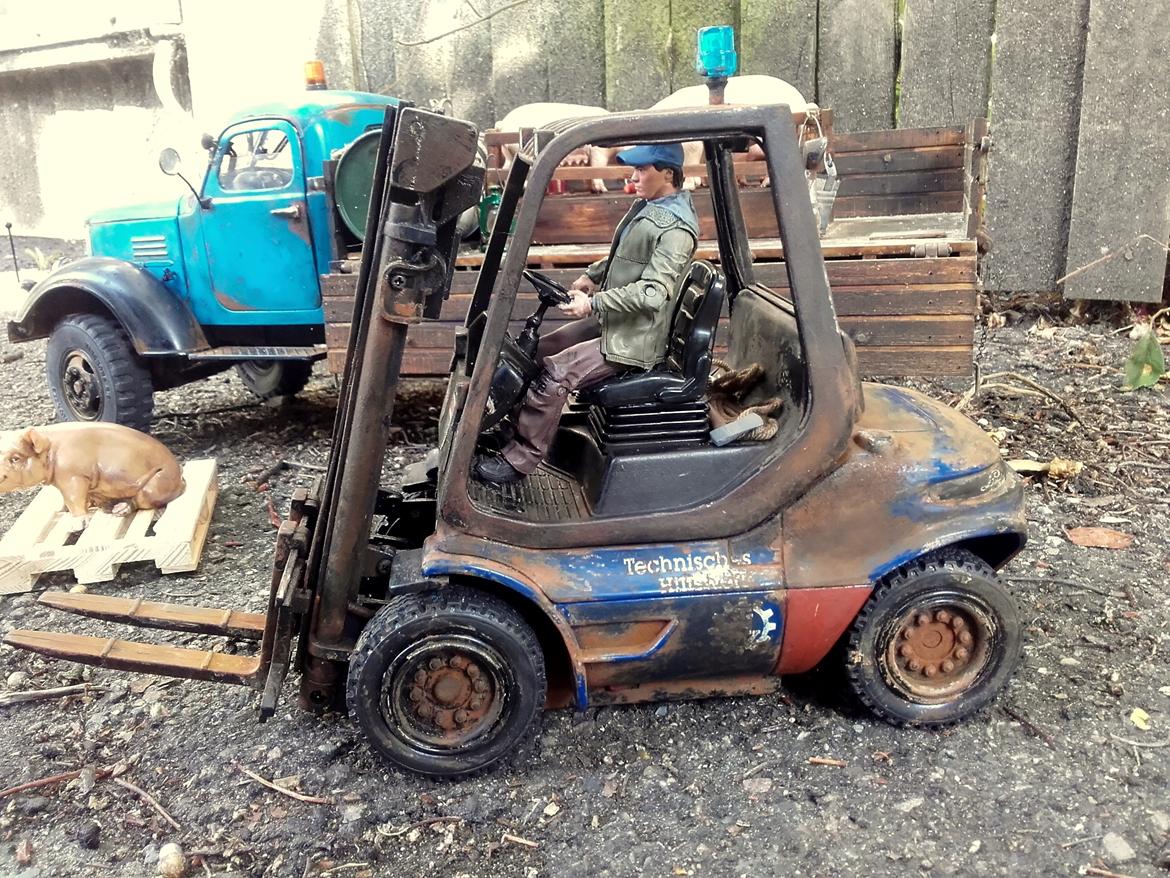 Truck Carson  linde rc Gasffeltruck billede 7