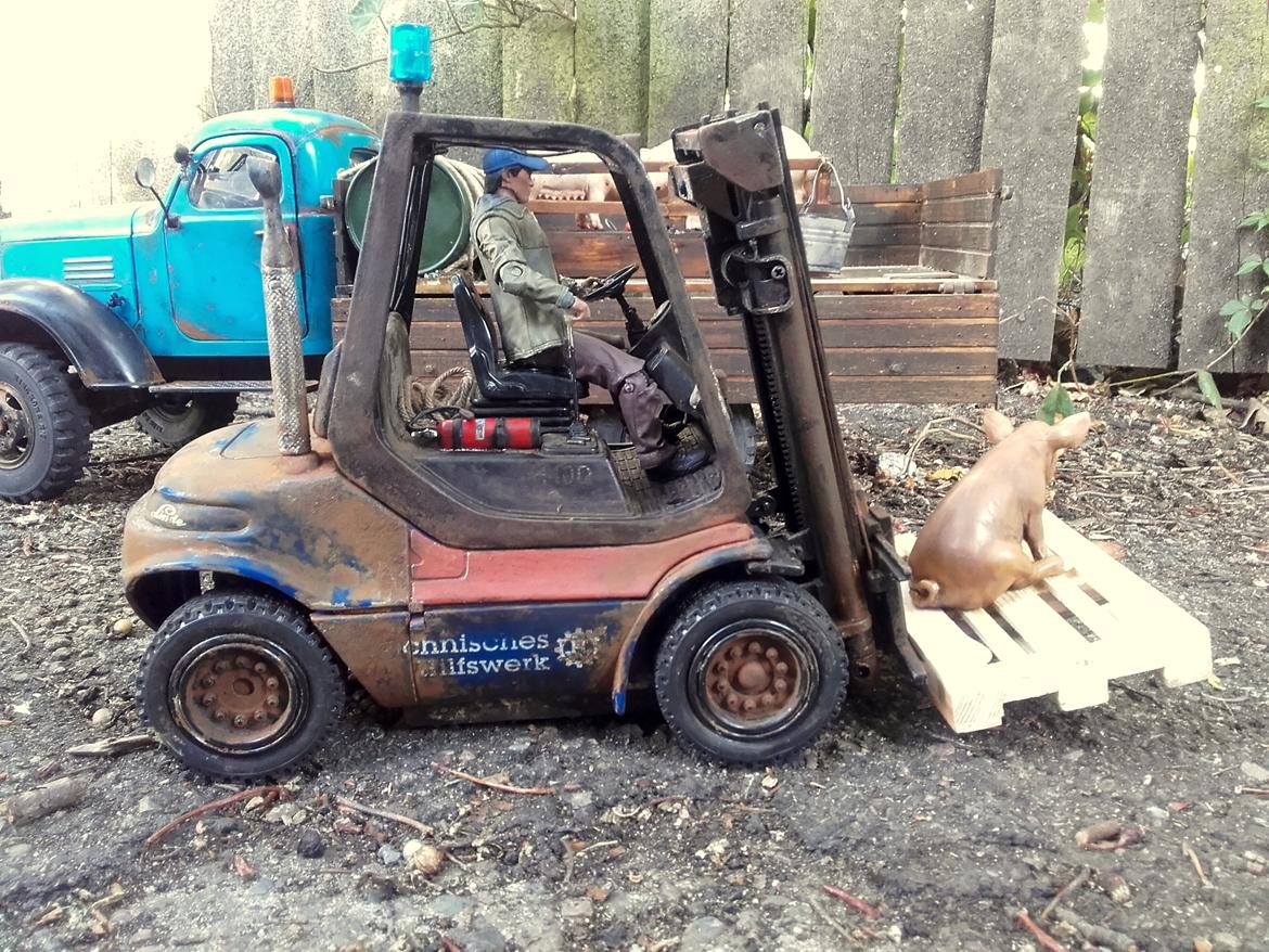 Truck Carson  linde rc Gasffeltruck billede 20