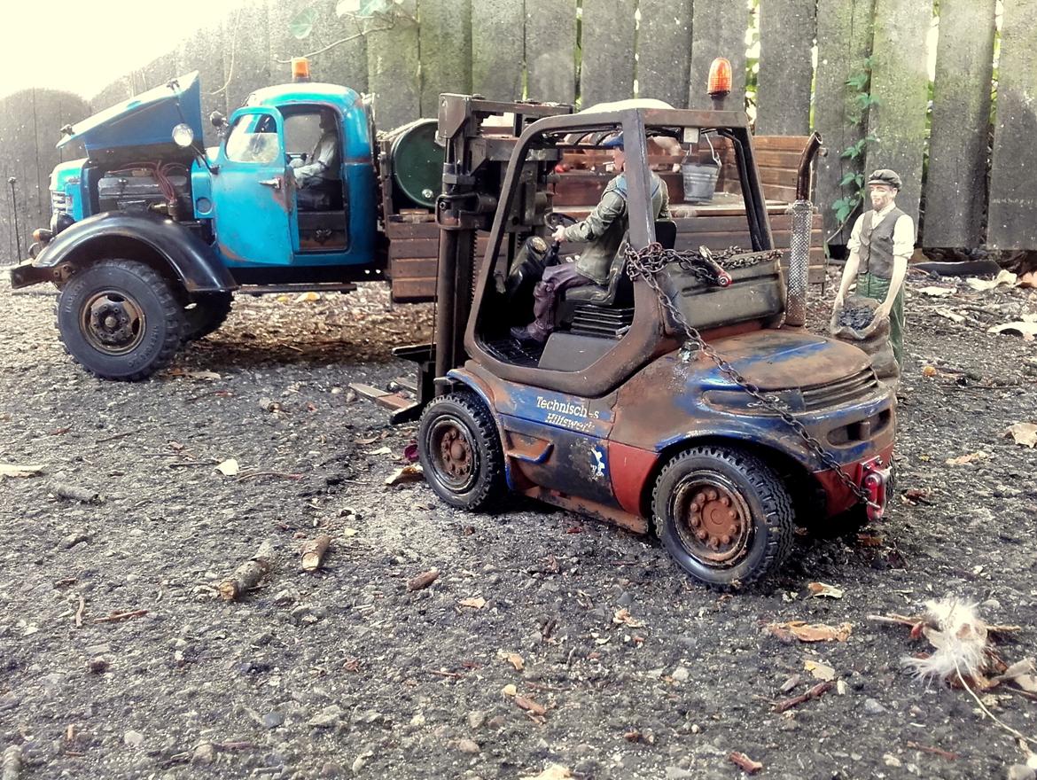 Truck Carson  linde rc Gasffeltruck billede 28