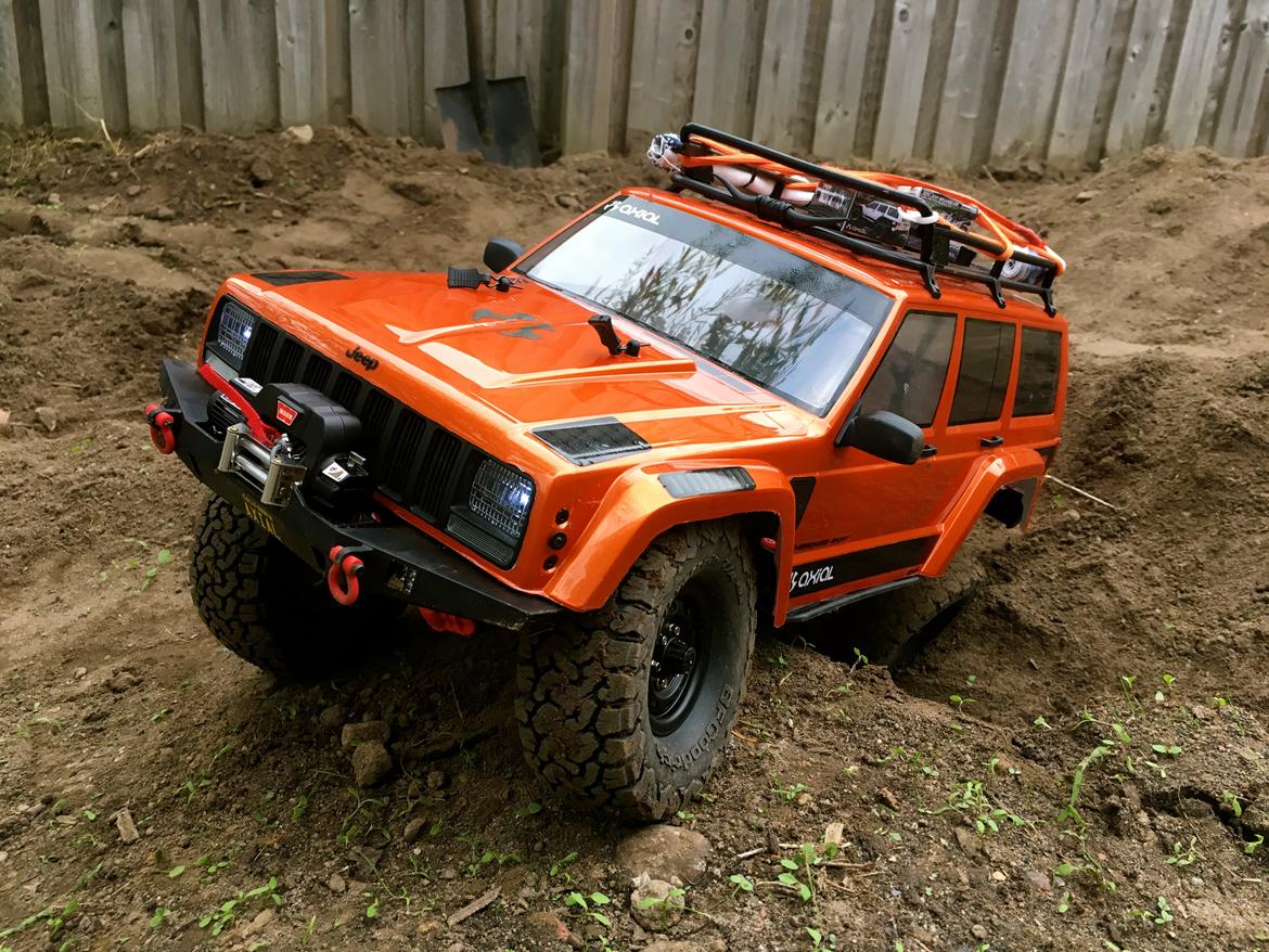 Truck SCX10-II - 2000 Jeep Cherokee - Builder´s Kit billede 2