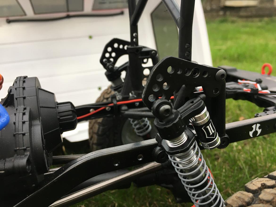 Truck SCX10-II - 2000 Jeep Cherokee - Builder´s Kit - Det er resterne af en gammel maxam buggy ;-) billede 21
