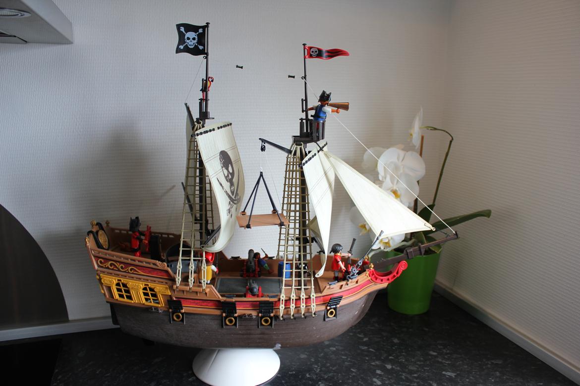 Båd Playmobil Sørøver piratskib billede 8