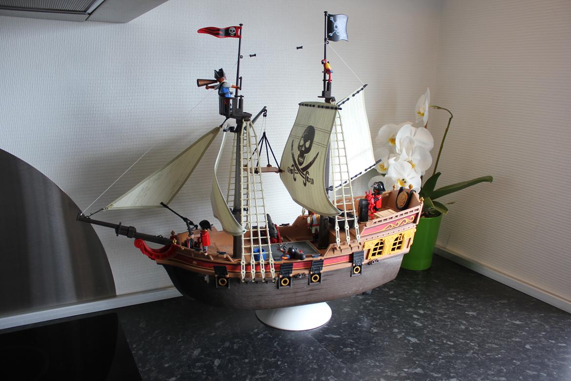 Båd Playmobil Sørøver piratskib billede 9