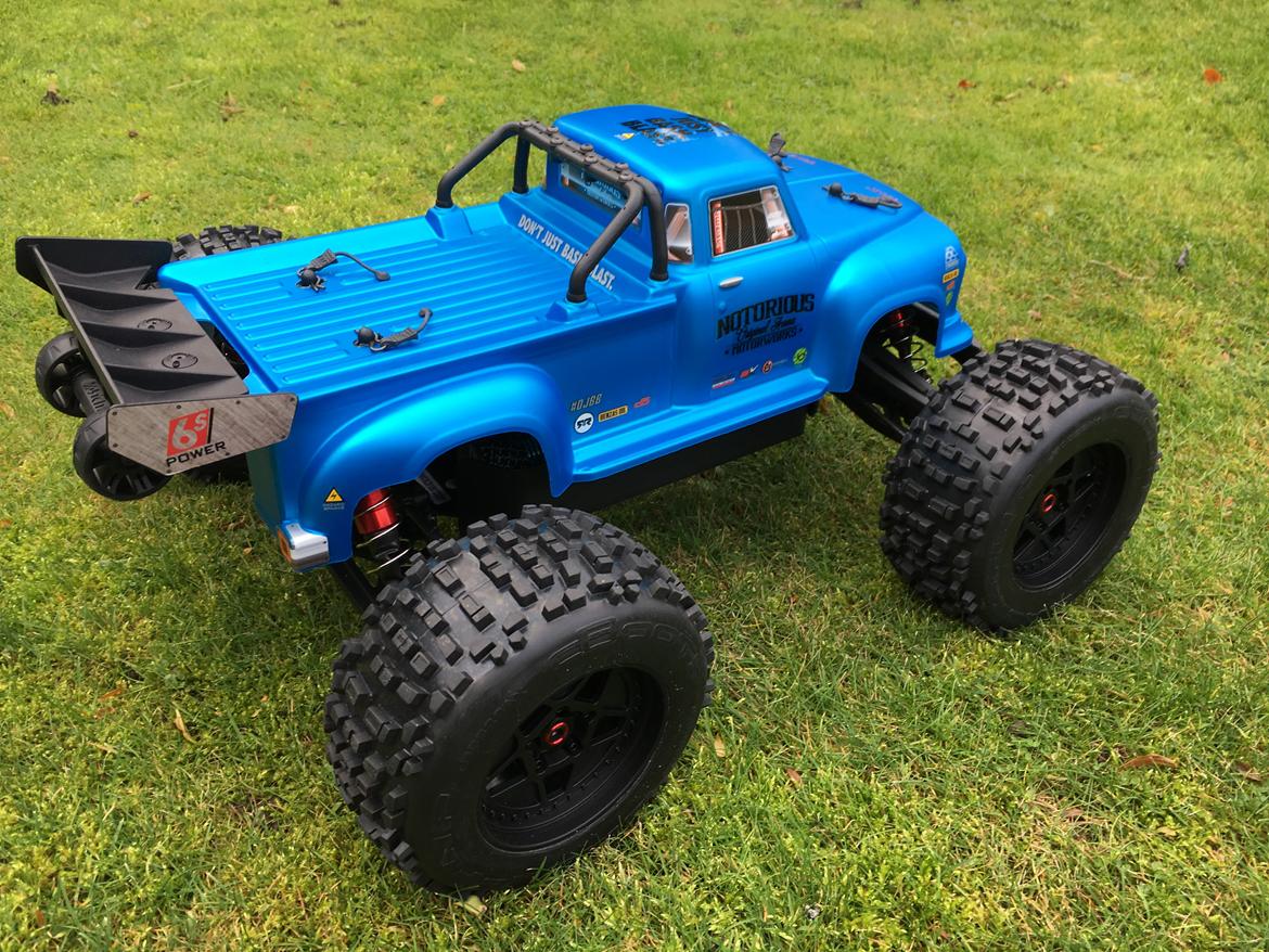 Truck Arrma Notorious 6S BLX Stunt Truck billede 7