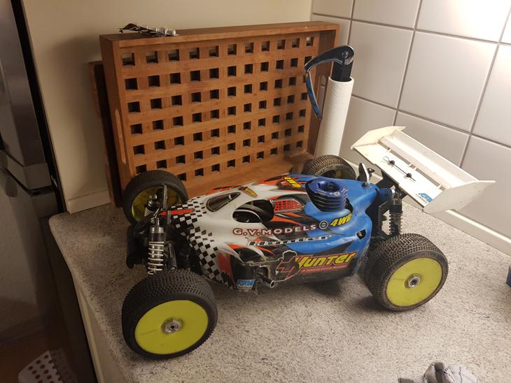 Buggy G.V Hunter 1/8 4WD solgt billede 0