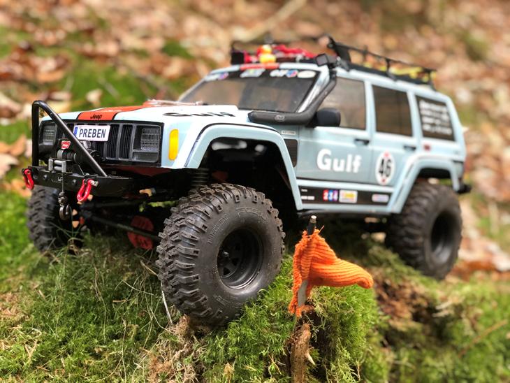 Bil Axial SCX II Jeep Cherokee aka Preben  billede 1