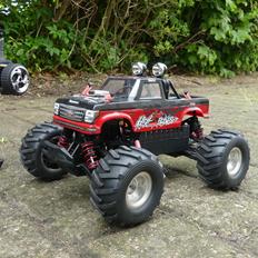 Truck Basher 1/16 4WD Mini Monster Truck - HellSeeker 1