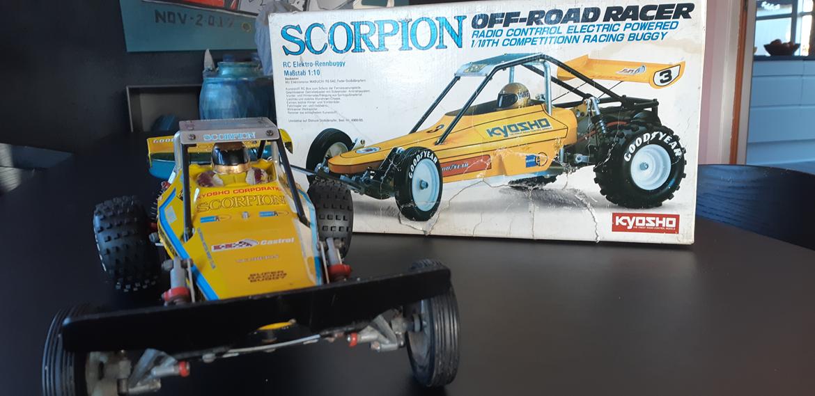 Buggy Kyosho Scorpion billede 7