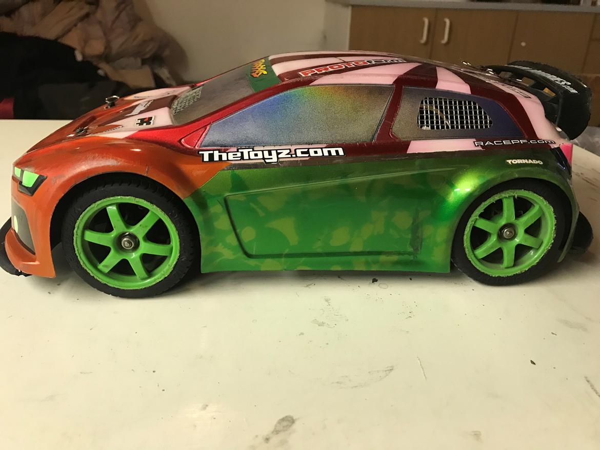 Bil Traxxas rally 1/16 vxl billede 2