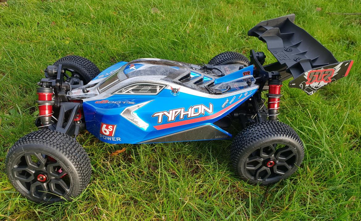 Buggy Arrma Typhon 6s BLX V3 billede 2