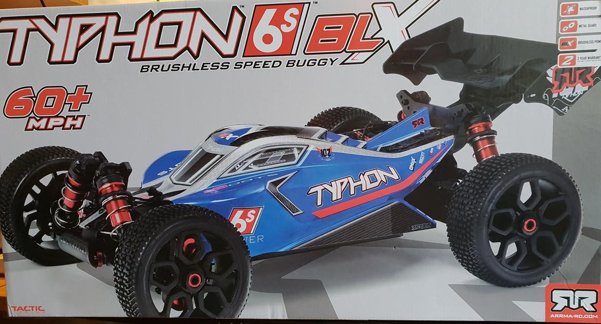 Buggy Arrma Typhon 6s BLX V3 billede 28