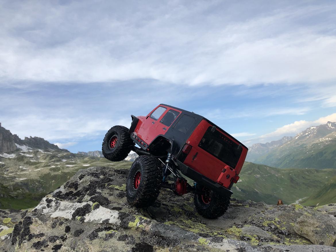 Off-Roader SCX10 II Wrangler Unlimited - Stelvio-passet, Italien billede 10