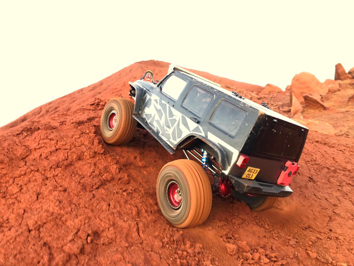 Off-Roader SCX10 II Wrangler Unlimited - Madeira billede 15