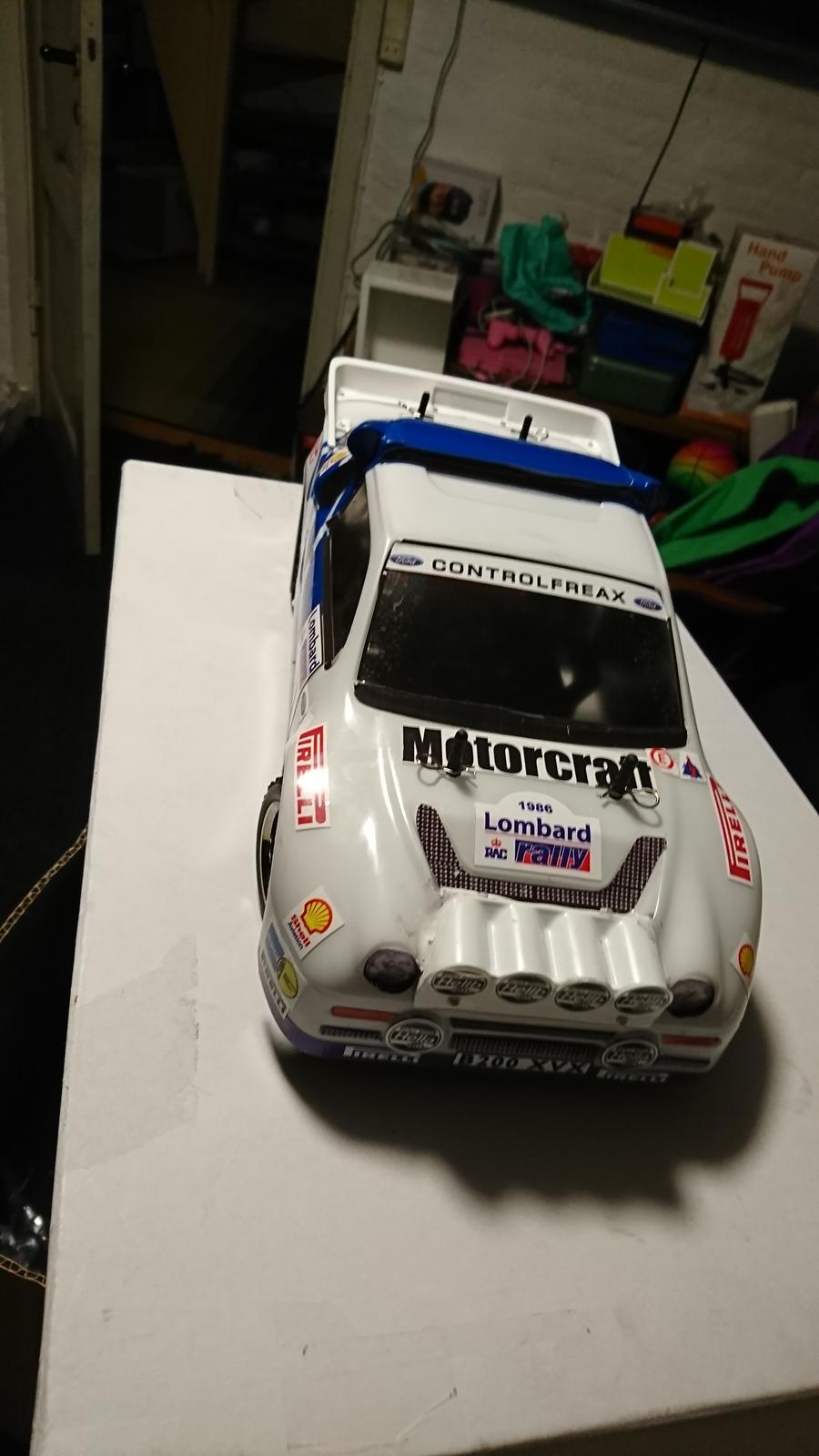 Bil Tamiya ta-02 Ford RS200 billede 6