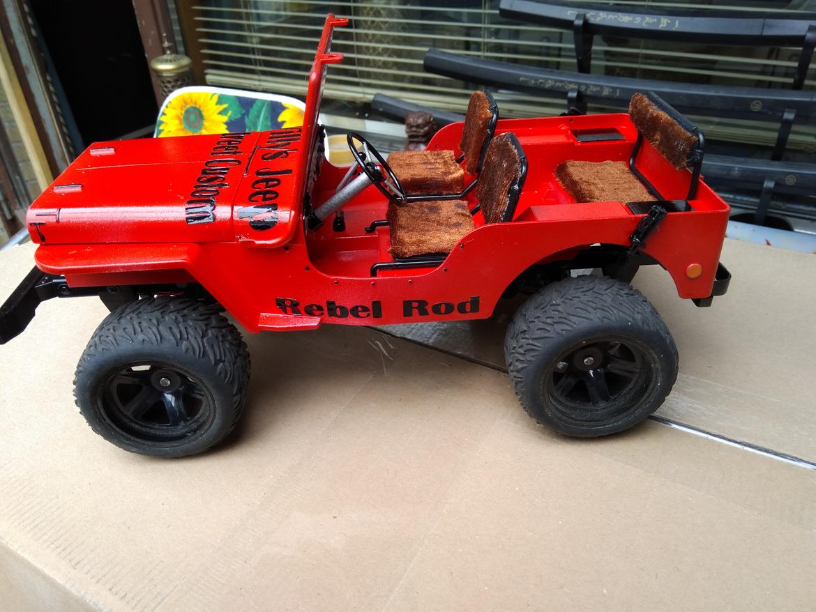 Bil JJRC Q65 Jedi - Willy's Jeep 4 WD billede 3