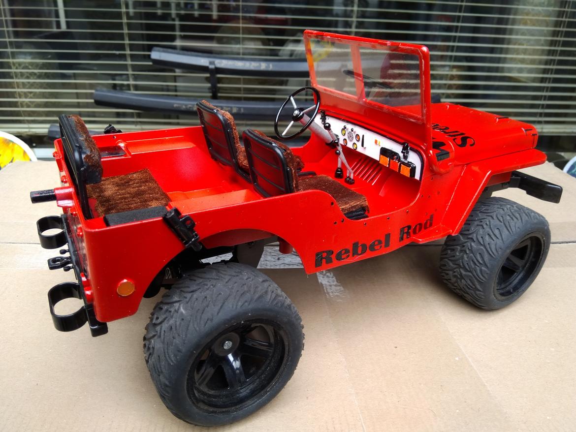 Bil JJRC Q65 Jedi - Willy's Jeep 4 WD billede 11