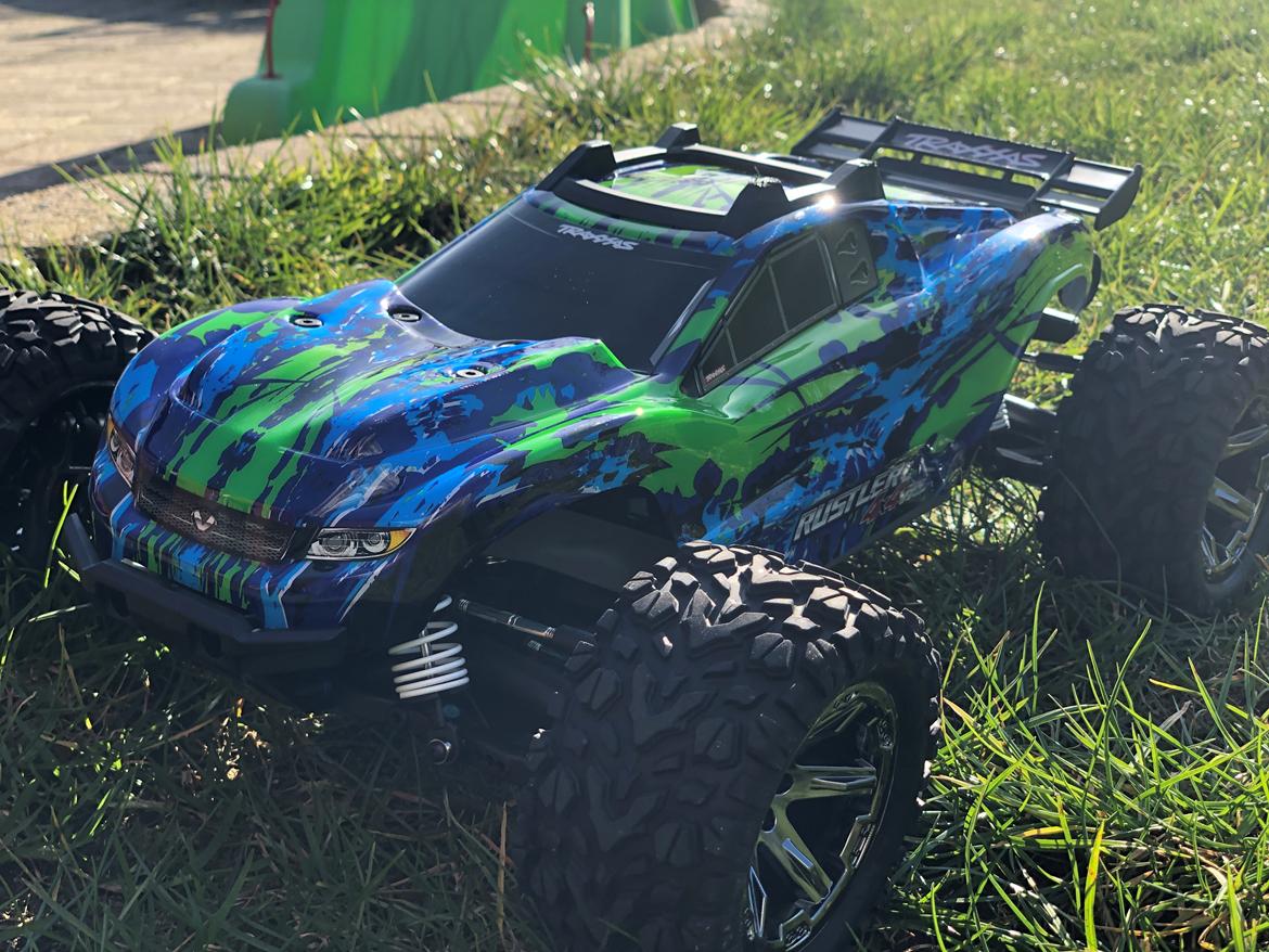 Buggy Klatre missen -  Rustler 4X4 VXL aka Greeny billede 4