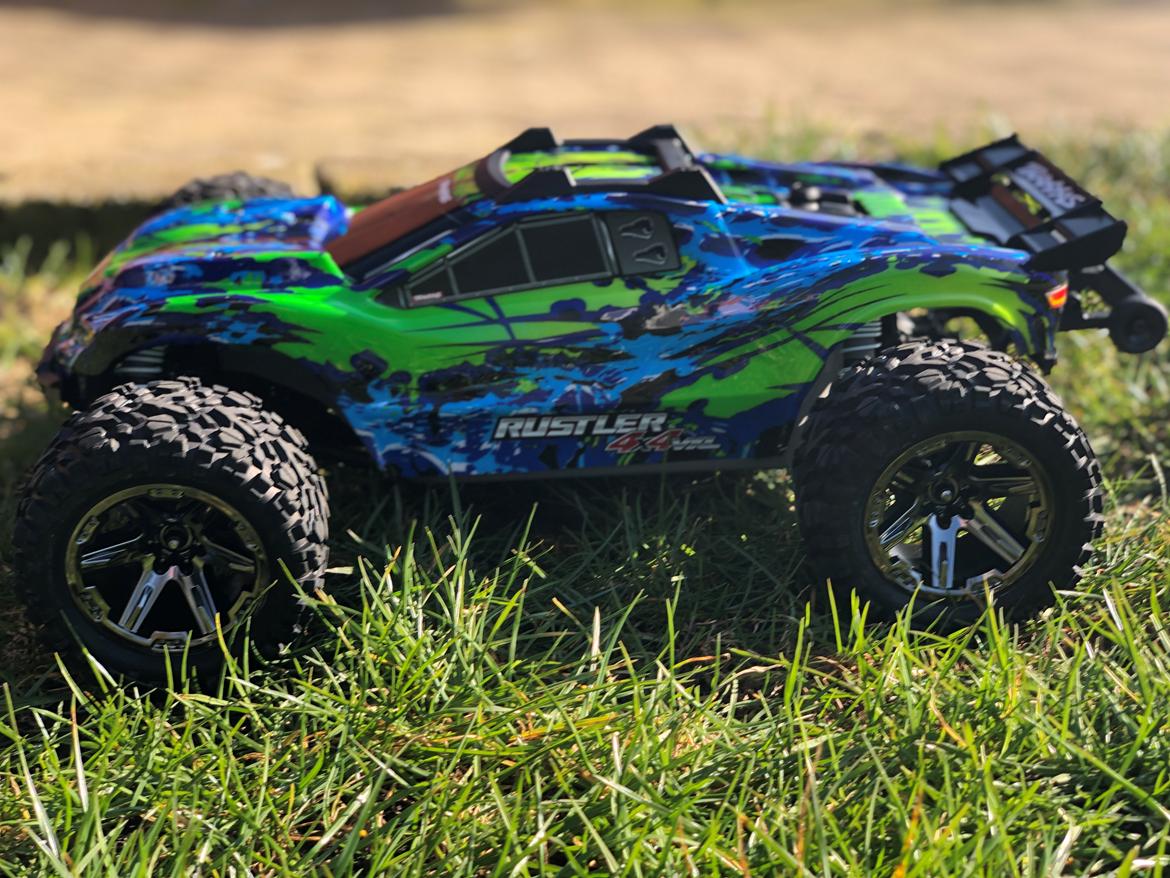 Buggy Klatre missen -  Rustler 4X4 VXL aka Greeny billede 5