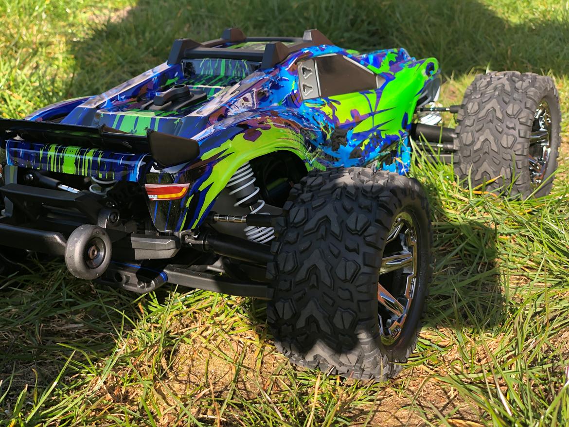 Buggy Klatre missen -  Rustler 4X4 VXL aka Greeny billede 7