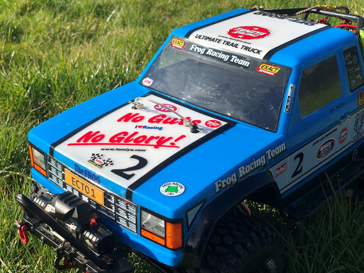 Bil Axial SCX-10  II  - Test tekst billede 2